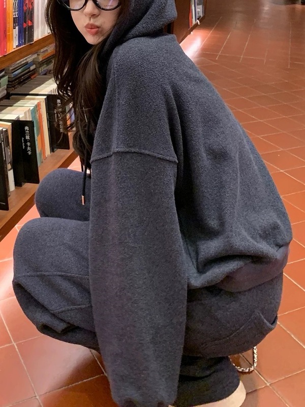 Lilylikes"长期松弛主义"主推B入版型舒适卫衣卫裤套装|undefined