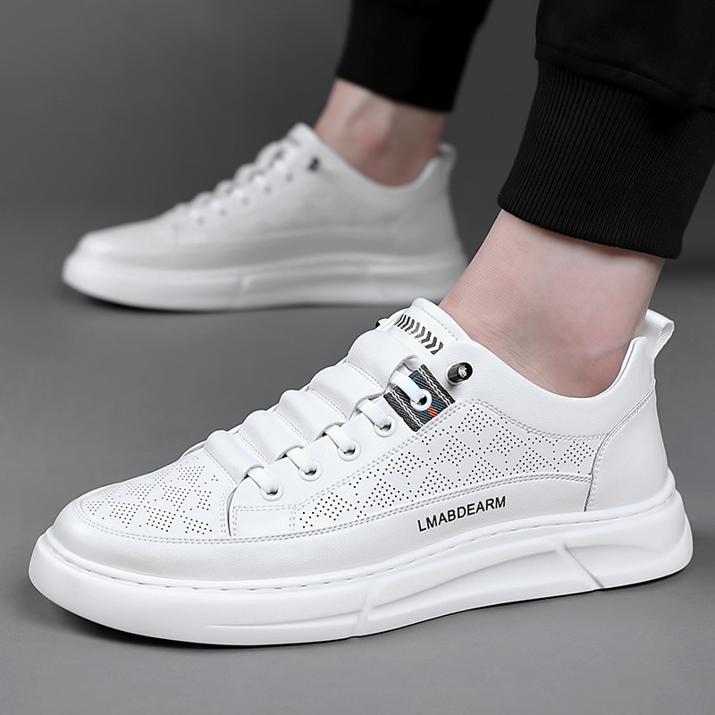 Zapatos casuales de verano para hombres Zapatos blancos casuales cómodos Zapatos de hombre de malla transpirables Calzado deportivo de todo fósforo Zapatillas de deporte para hombres al por mayor