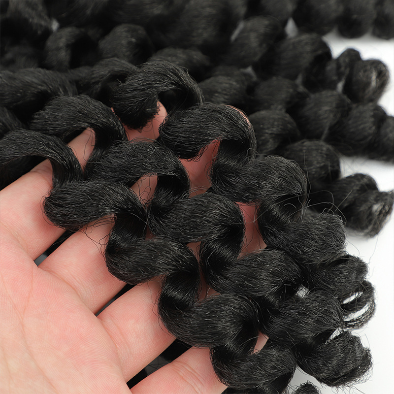 Perruque africaine bouclée, grande vague, cheveux courts, multicolore, reggae, tresse sale, petite perruque de printemps_voghion.com