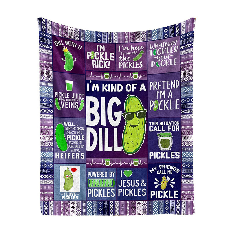 Colección de mantas transfronterizas de mantas de cactus con estampado de franela, fábrica de origen, una pieza de etiquetado, entrega al almacén