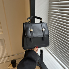 Women's Large Capacity Fashionable Texture Commuting Bag Women's 2023 Summer New Style Retro Backpack Women's Bag