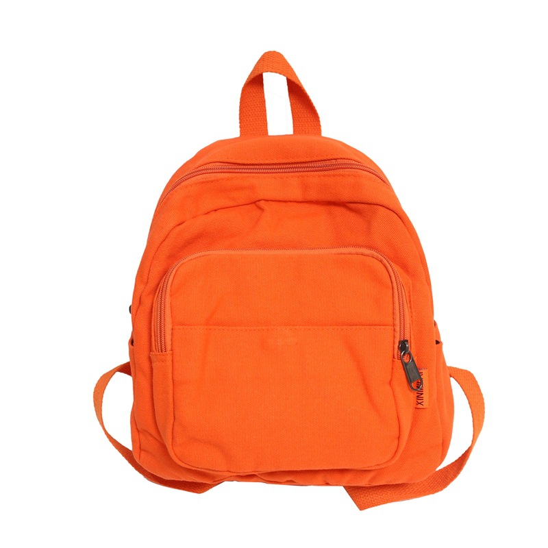 Mochila escolar japonesa ins femenino 2022 nueva mochila de lona lavada simple