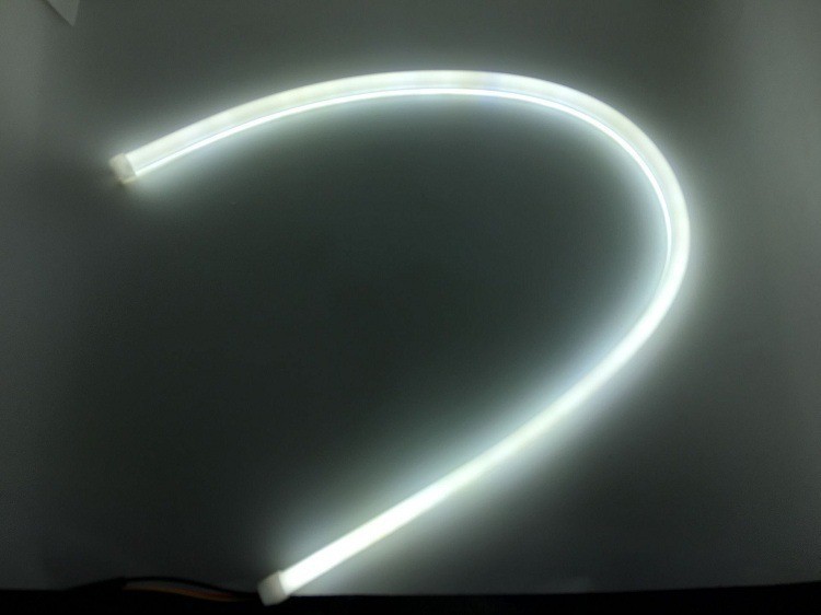 Car LED DRL Strip Headlight Eyebrow Turn Signal 60cm