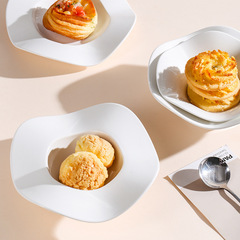 Creative Dishes: Wave-Shaped Plates, Instagram-Worthy Bowls, Household Pasta Dishes, Ceramic Restaurant Platters, Fruit Bowls, and Hotel Snack Bowls