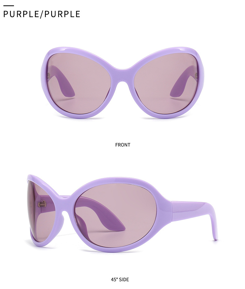 Herren Sonnenbrille Polygon Rahmen Modisch Trend Sonnenbrille_voghion.com