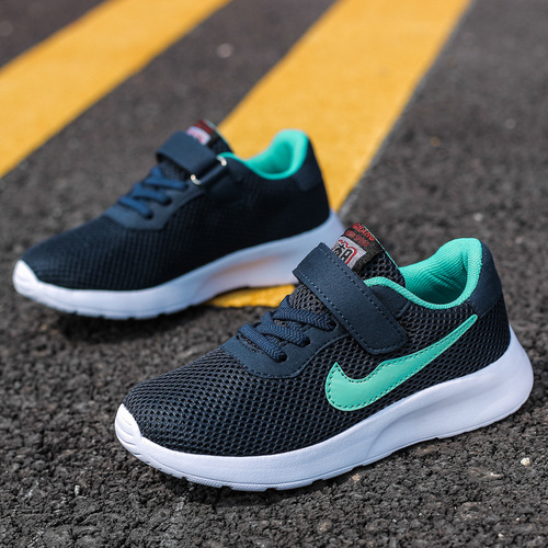 Children's Sports Shoes for Boys and Girls, Spring and Summer, Medium and Large Size, Mesh Breathable Running Shoes for Kids, Trendy and Fashionable Casual Shoes
