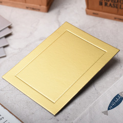 維尼6寸8寸10寸金色加厚紙墊 慕斯盒墊 生日蛋糕底托烘培西點紙托