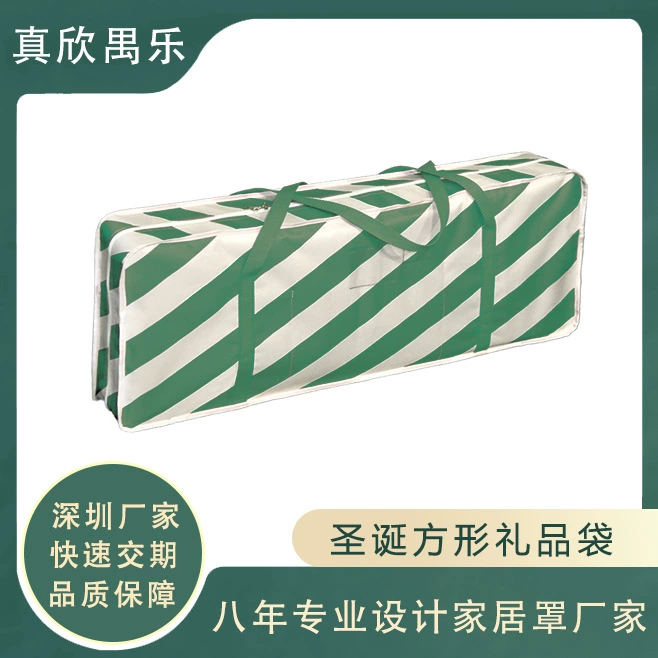 Amazon Spot Новые зимние рождественские украшения сумка Рождественская елка с принтом Оксфордская сумка из бумаги гирлянды сумка для хранения