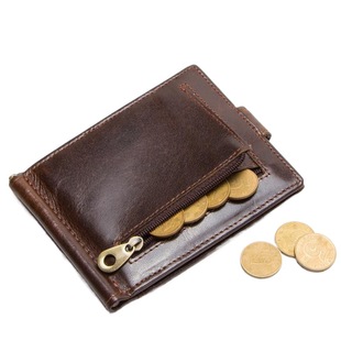Black Angel Factory Supply Foreign Trade Leather Card Holder European and American Fashion Cowhide Gold Holder Overseas