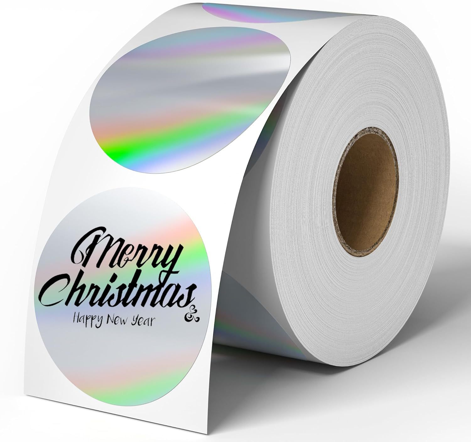 Etiqueta de plata láser térmica transfronteriza de Amazon Etiqueta adhesiva de sellado Etiqueta reflectante Etiqueta adhesiva impermeable holográfica Personalización image 12