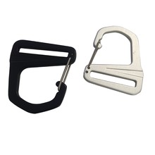 厂家直销航空铝弹簧九字钩户外背包挂钩织带调节扣箱包五金配件