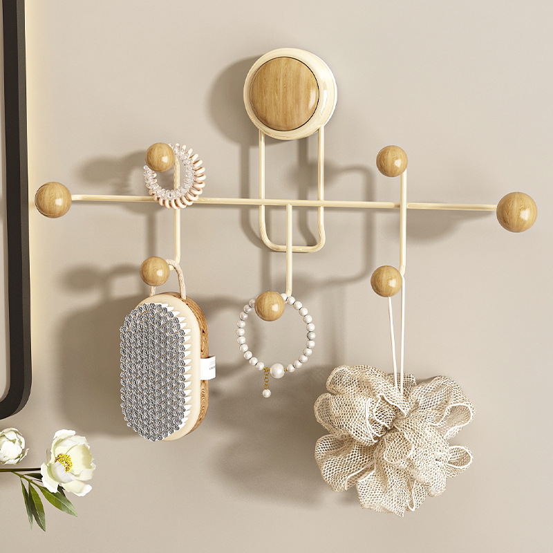 Ventosas de ventosa puerta de gancho sin perforación de agujeros de puerto de entrada de soporte fuerte gancho adhesivo colgado en la pared del baño puerta del dormitorio colgar percha de ropa