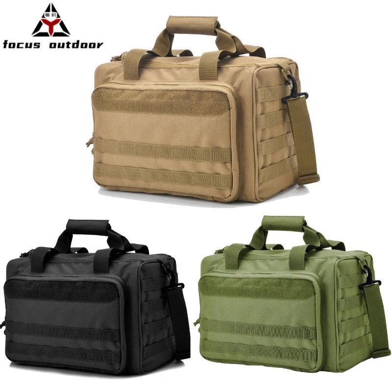 En stock deportes al aire libre camping almacenamiento crossbody bolsa de almacenamiento multifuncional bolsa táctica hombro bolsa de pistola táctica al por mayor