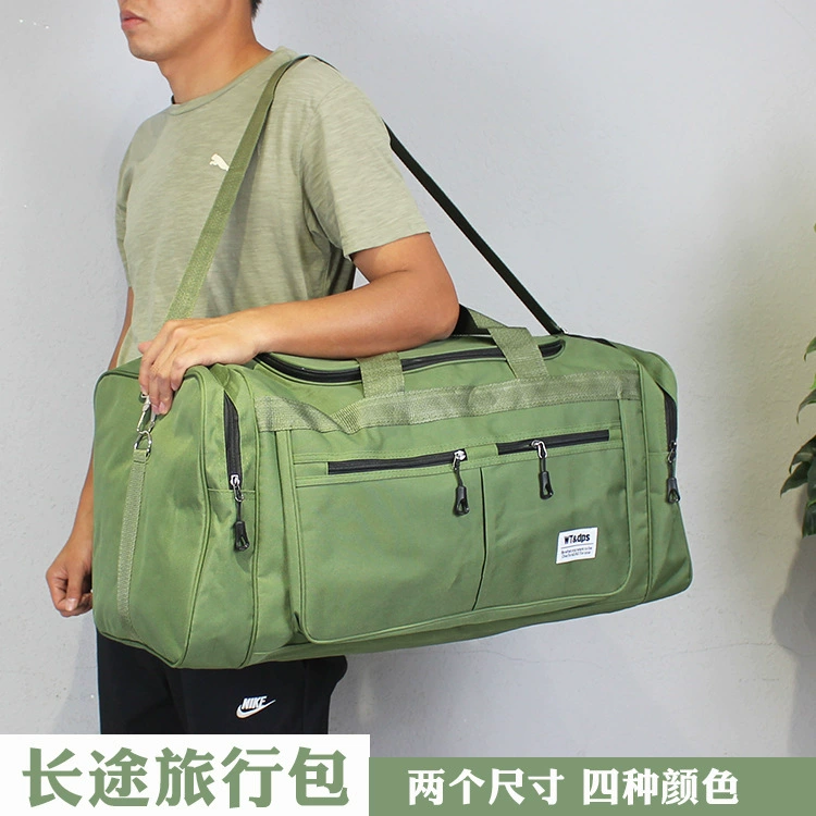 Большая емкость ткань Оксфорд водонепроницаемая переносная сумка для багажа мужская дорожная сумка с несколькими карманами женская сумка на плечо для хранения одежды