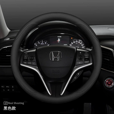 Fit Crown Road Fengfan Leather | Steering wheel cover - exclusively-for-crown-road-black-ultra-thin-default