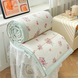 2025 New Knitted Cotton Double Yarn Cotton Summer Quilt Quilt Core