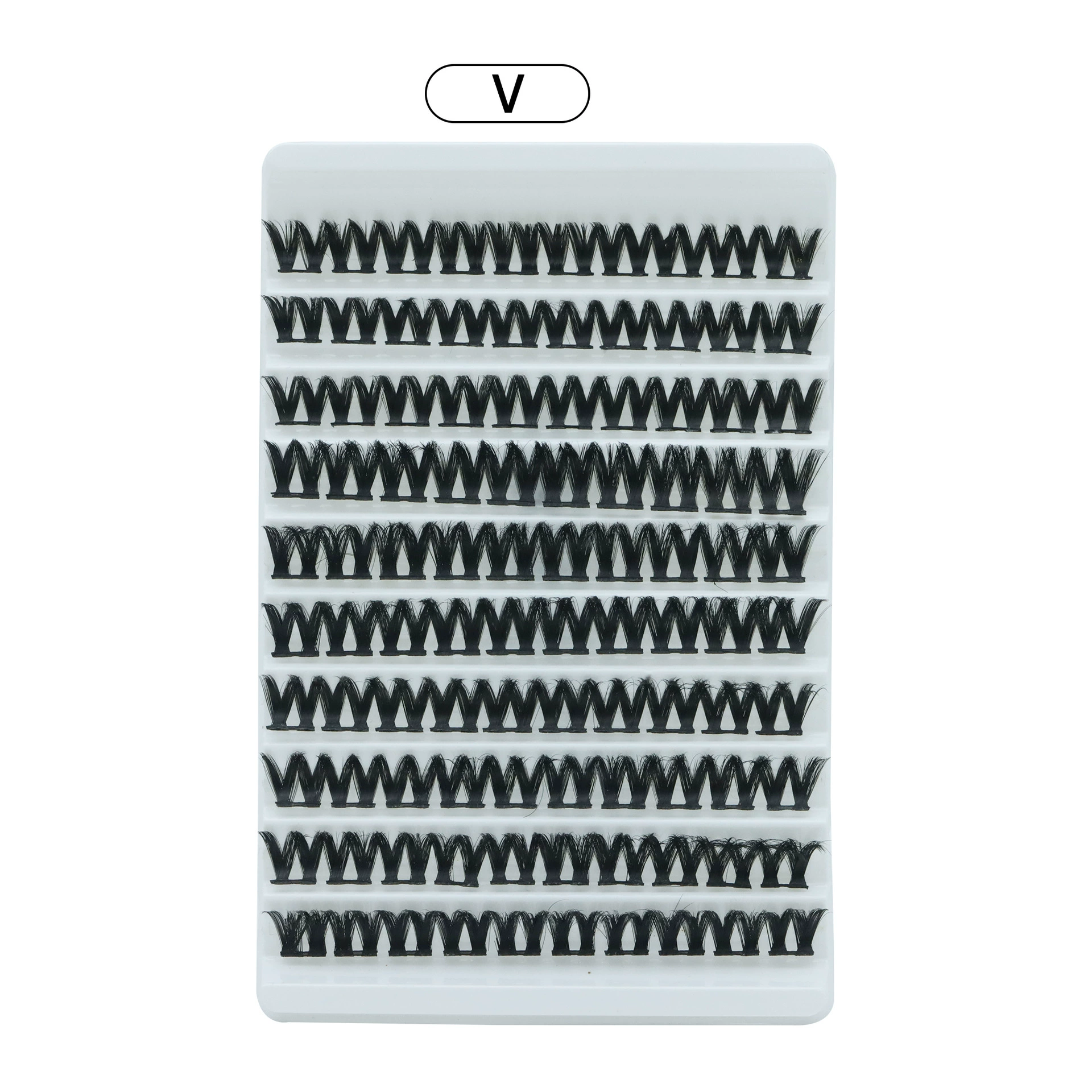 Кросс-бордер ресницы накладные false eyelashes large capacity ladder thickening