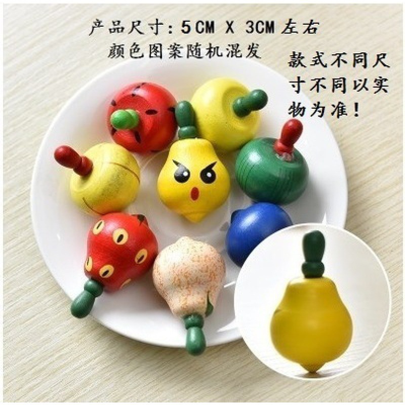 연한 녹색 나무 과일 상판 - 혼합 색상