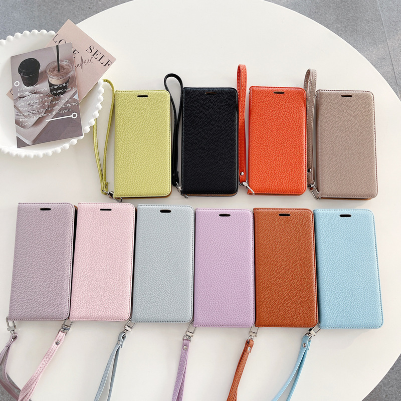Suitable for iPhone 16 Flip Leather Case, Apple 17 Pro Max Lychee Pattern Card-Inserting Left and Right Opening Phone Protective Case Suitable for iPhone 16 Flip Leather Case, Apple 17 Pro Max Lychee Pattern Card-Inserting Left and Right Opening Phone Protective Case