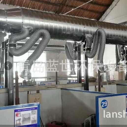 除尘系统 焊接烟尘系统工业焊接烟尘而设计 焊培中心烟尘净化系统