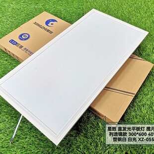 Xingzhi Led Panel Light Integrated Ceiling Light Aluminum Gusset Plate Embedded 20 Watts, 48 Watts 60 Watts 40 Watts