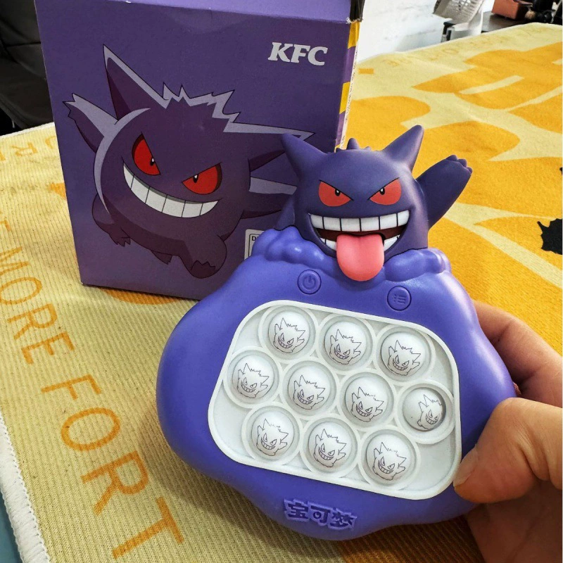 Детская игрушка, игровая консоль, рация, музыкальная шкатулка, Покемон, Гэнгар