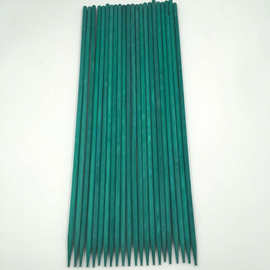 竹签棒染色植物生长支撑杆绿色竹棍竹棒园艺用品插花染色竹棒养花