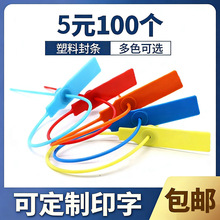 封条塑料一次性铅封防调包扣鞋子防伪防盗防掉包标签扎带封签锁扣