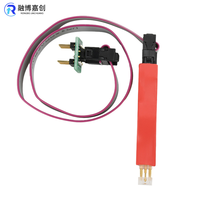 TSSOP8/MSOP8微型芯片弹簧针汽车仪表程序下载线烧录读写测试探针