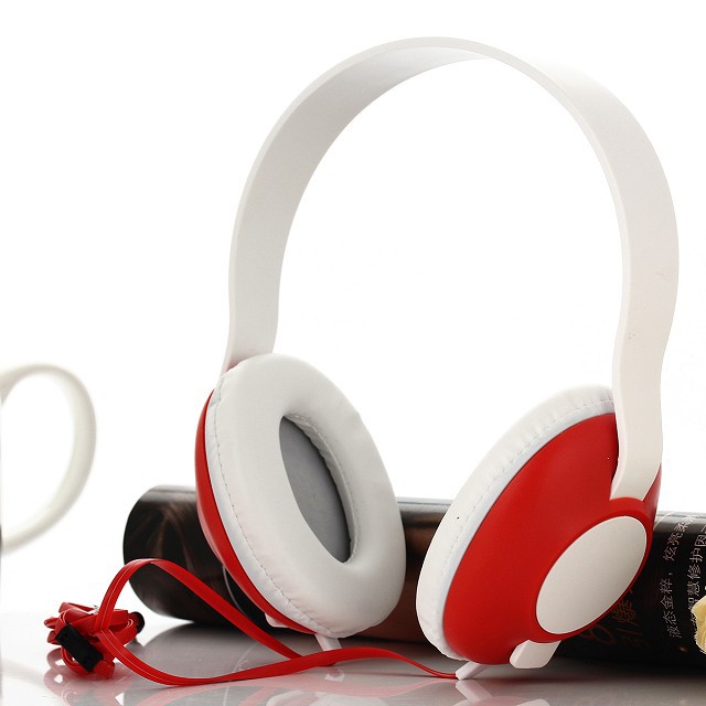 GKH070可拆卸伸缩头戴式耳机 工厂OEM定制LOGO 促销赠品礼品耳机