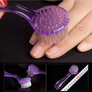 Nail Art Tools Dust Removal Brush Manicure Long Handle Round Head Dust Brush Cleaning Dust Makeup Dust Cleaning