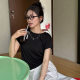 Morishima Summer Tencel Wool Short-sleeved T-shirt Women's 2025 New Round Neck Slim-fit Sleeve Solid Color Design Top
