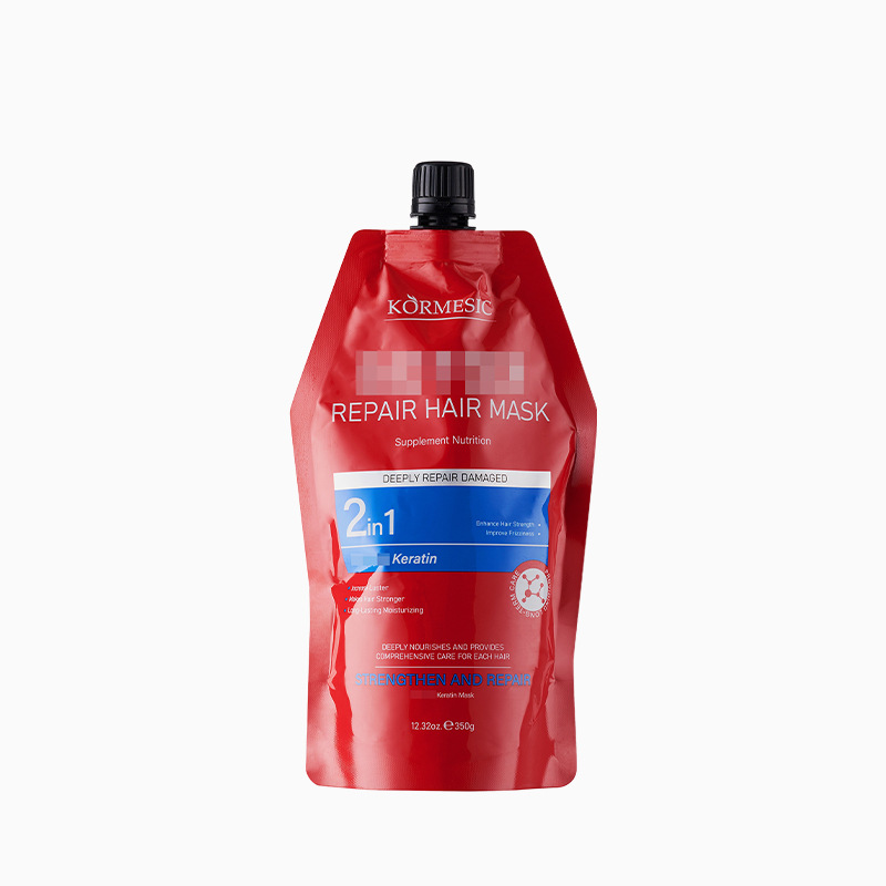 KORMESIC máscara para el cabello de queratina en inglés máscara para el cabello suave comercio exterior transfronterizo fábrica al por mayor