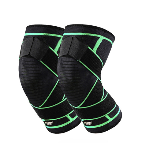 JINGBA knee pads nylon breathable outdoor cycling running football badminton pressurized protective gear manufacturer wholesale