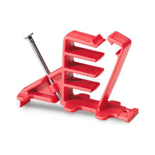 厂家专供 分隔式线扣 塑胶电源线扣 尼龙材质 MCS-20OR 红色