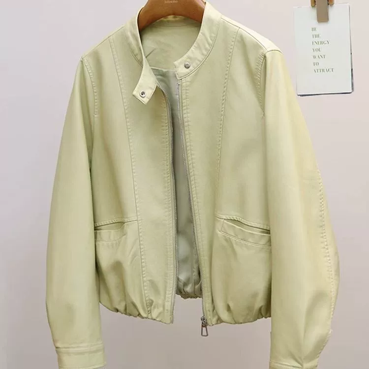 Short spring jacket, oversize, for teenagers