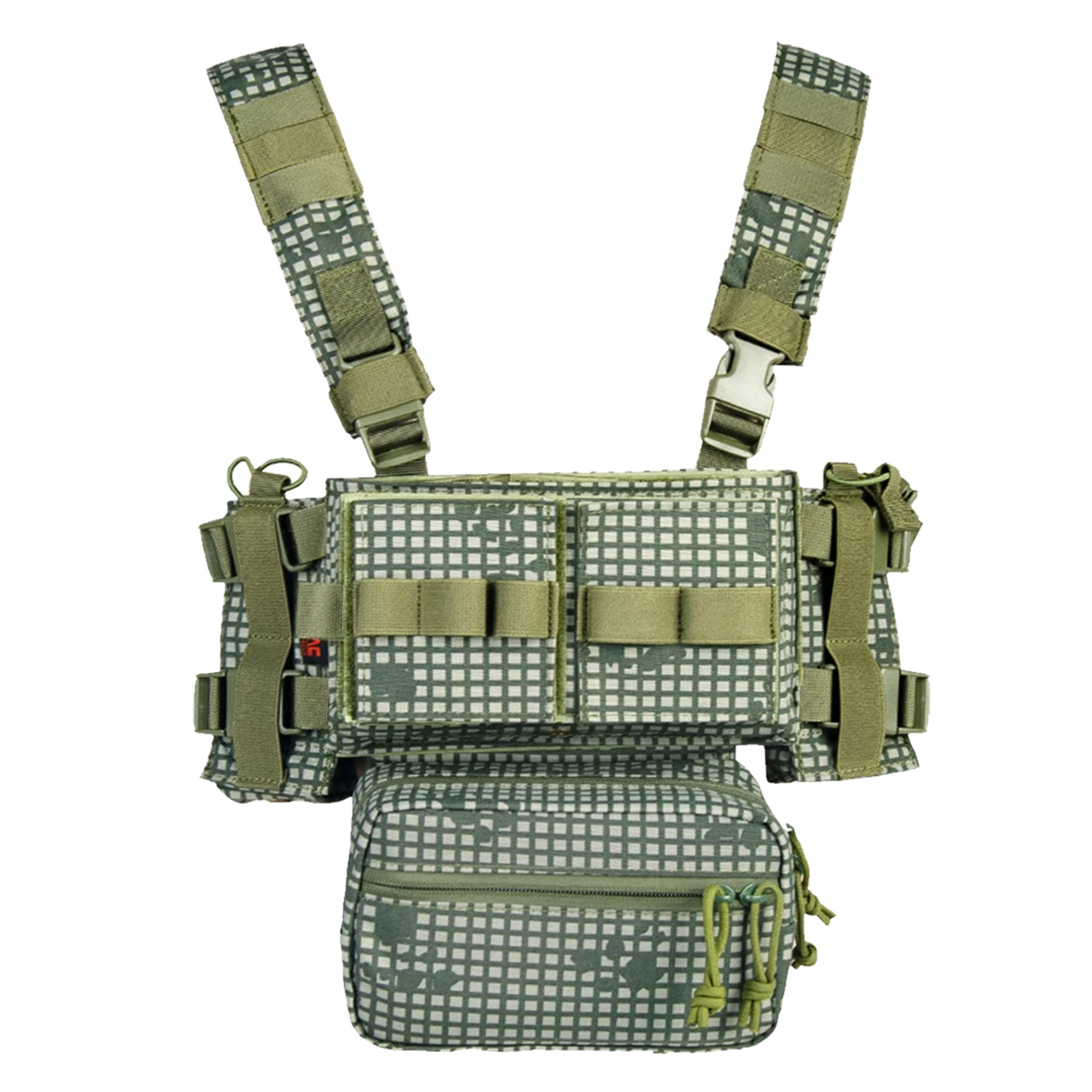 500D Nylon Molle multifuncional colgante de pecho CS chaleco de campo táctico colgante de pecho MK3