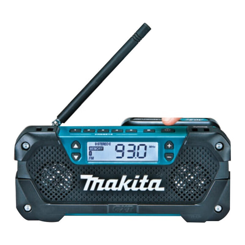 Makeda Japón 10.8-12V radio de litio MR052 estación de entretenimiento portátil de trabajo LED Herramientas eléctricas MR image 3
