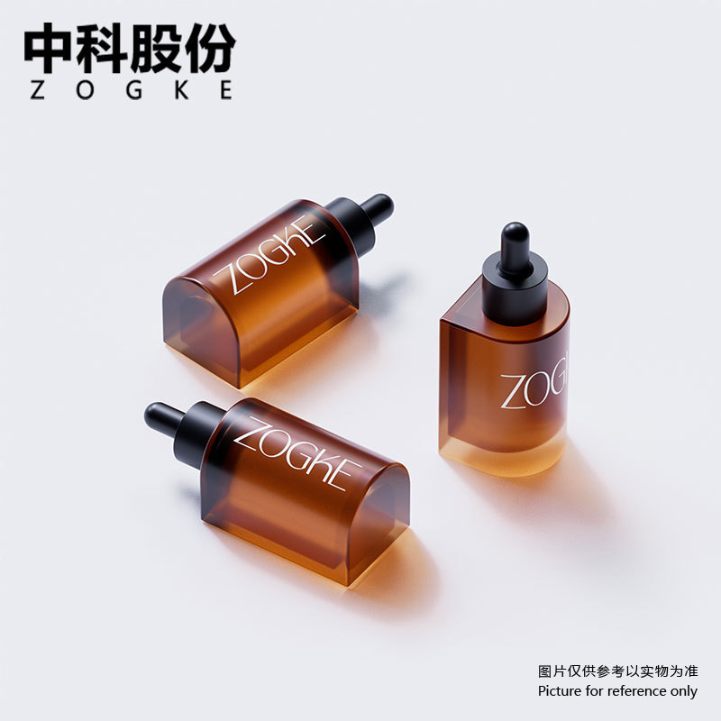 厂家现货30ml厚底半圆滴管瓶原液精华分装瓶玻璃瓶化妆品瓶批发|undefined