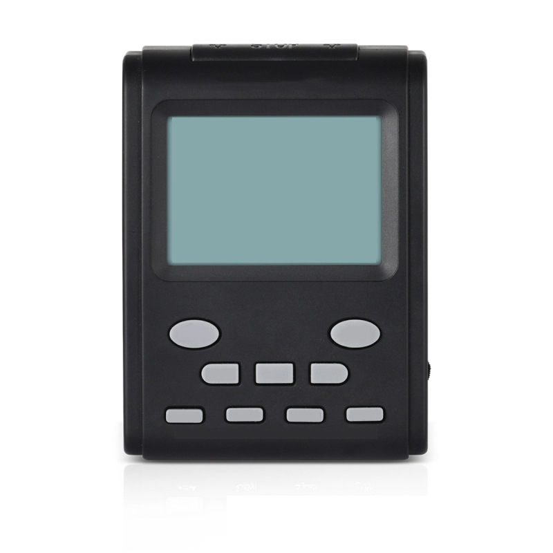 Ha-3011 Table Clock Cross-Border Perpetual Calendar Table Clock Multifunctional Alarm Clock Black Gold