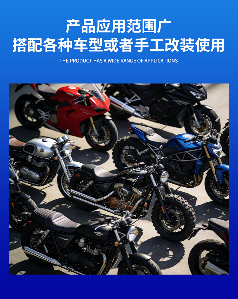 Motorcycle universal modification-direction damper/steering damping buffer/anti-swing head Balance Bar titanium ruler