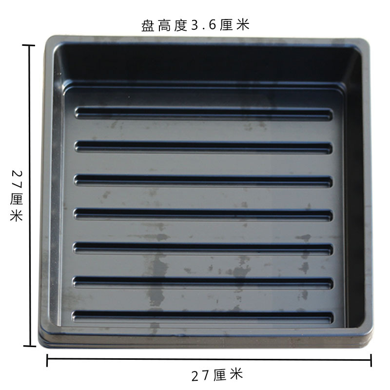 Compre uno gratis bandeja de cultivo de plántulas negras bandeja doméstica profundizar la hidroponía de plántulas cultivadas sin suelo esponja de agujero redondo de vegetales de hoja