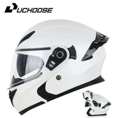 Motorcycle Safety Supplies | with Bluetooth, Safety Features, Retro - pearl-white-transparent-mirror-bluetooth-headset-m