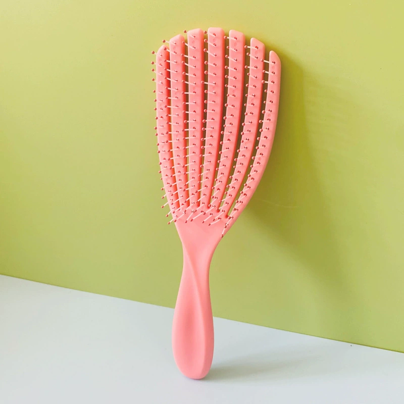 Scalp massage detangling comb, portable, for dry & wet hair, 23×7.5 cm