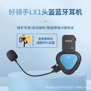 LX1 Yarım Kask Bluetooth Qulaqlıq, Suya Davamlı, 5.3