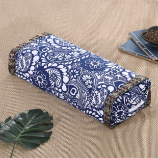 Buckwheat shell Wormwood cervical pillow old coarse cloth pillowcase court vintage pillowcase height adjustable cotton pillowcase