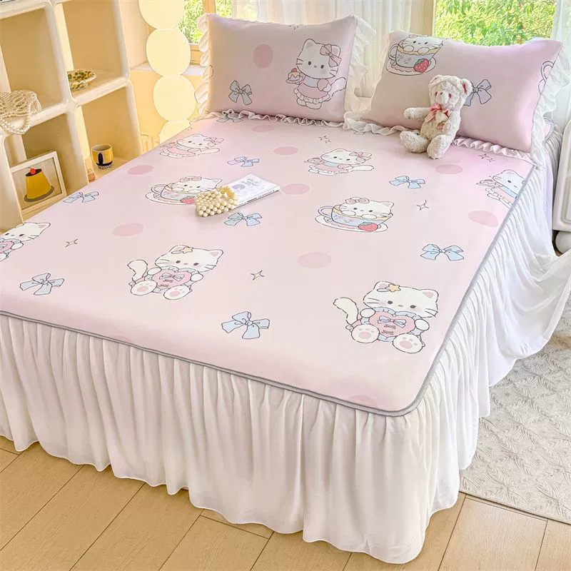 Mat, summer duvet, summer silk set, 4 piece set