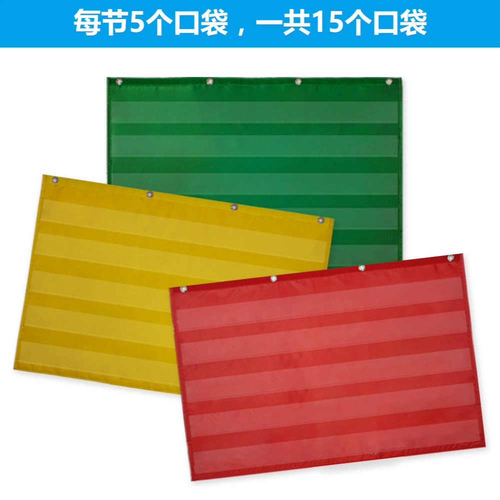 Amazon Supply School temporada Venta caliente empalme desmontable intercambiable historia mapa subpárrafo tarjeta colgante bolsa