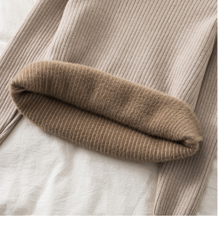 Sweater Tops Type Daily Occasion High Neck Neckline Wholesale Women'S Casual Solid Color Long Sleeve Patchwork Sweaters & Cardigans