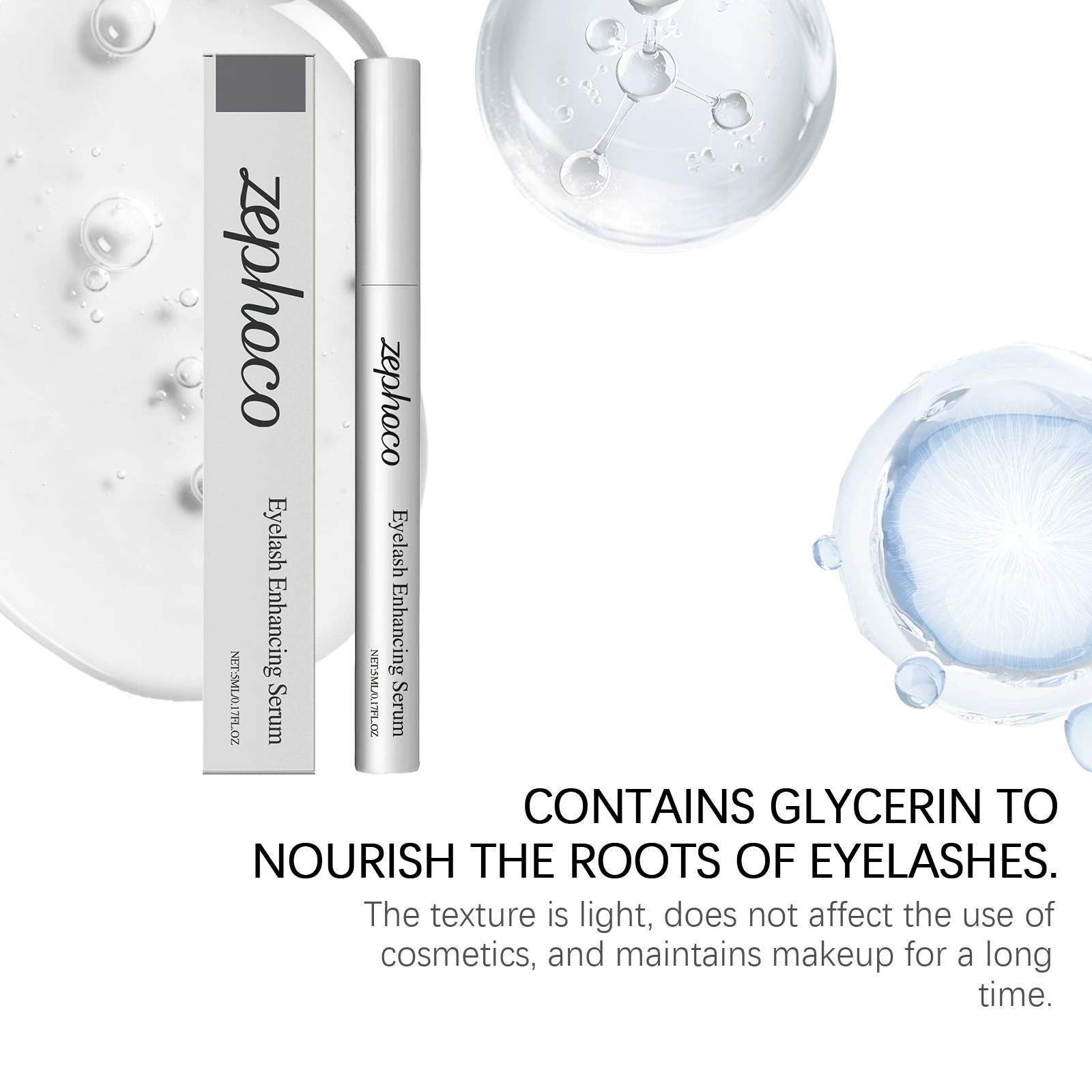 Soft curling handheld medical mascara for eyelashes, for every day